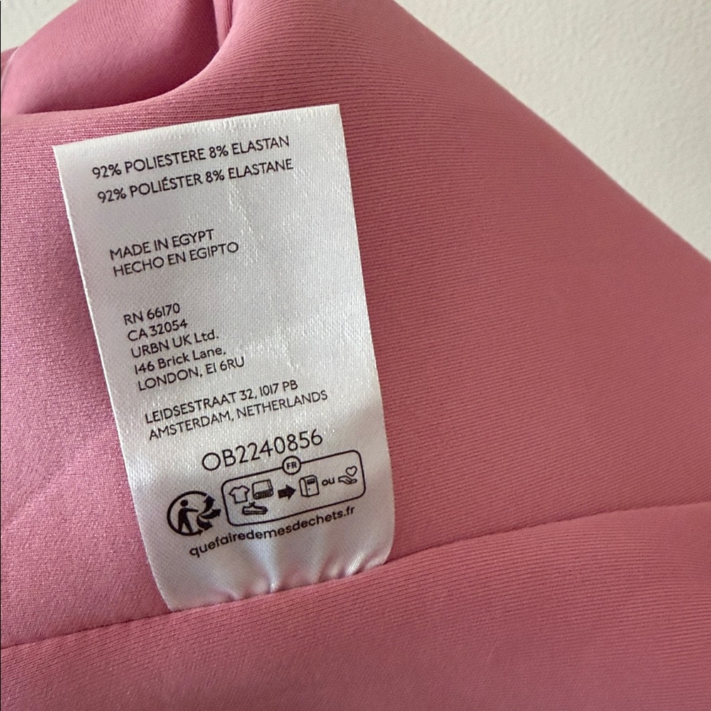 NWT Maeve Sleeveless Seamed Fit & Flare Mini Dress in Pink Drink Size M - Picture 9 of 9